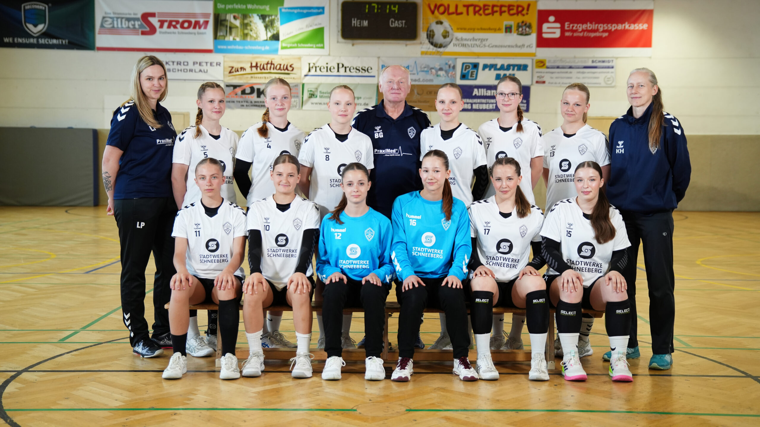 Sponsoring der Jugendmannschaft der SG Zschorlau Schneeberg