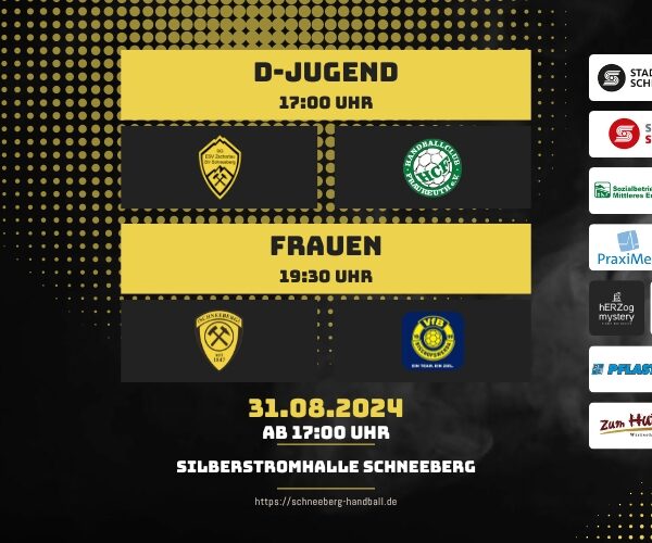 1. Heimspieltag der neuen Saison am 31.08.2024