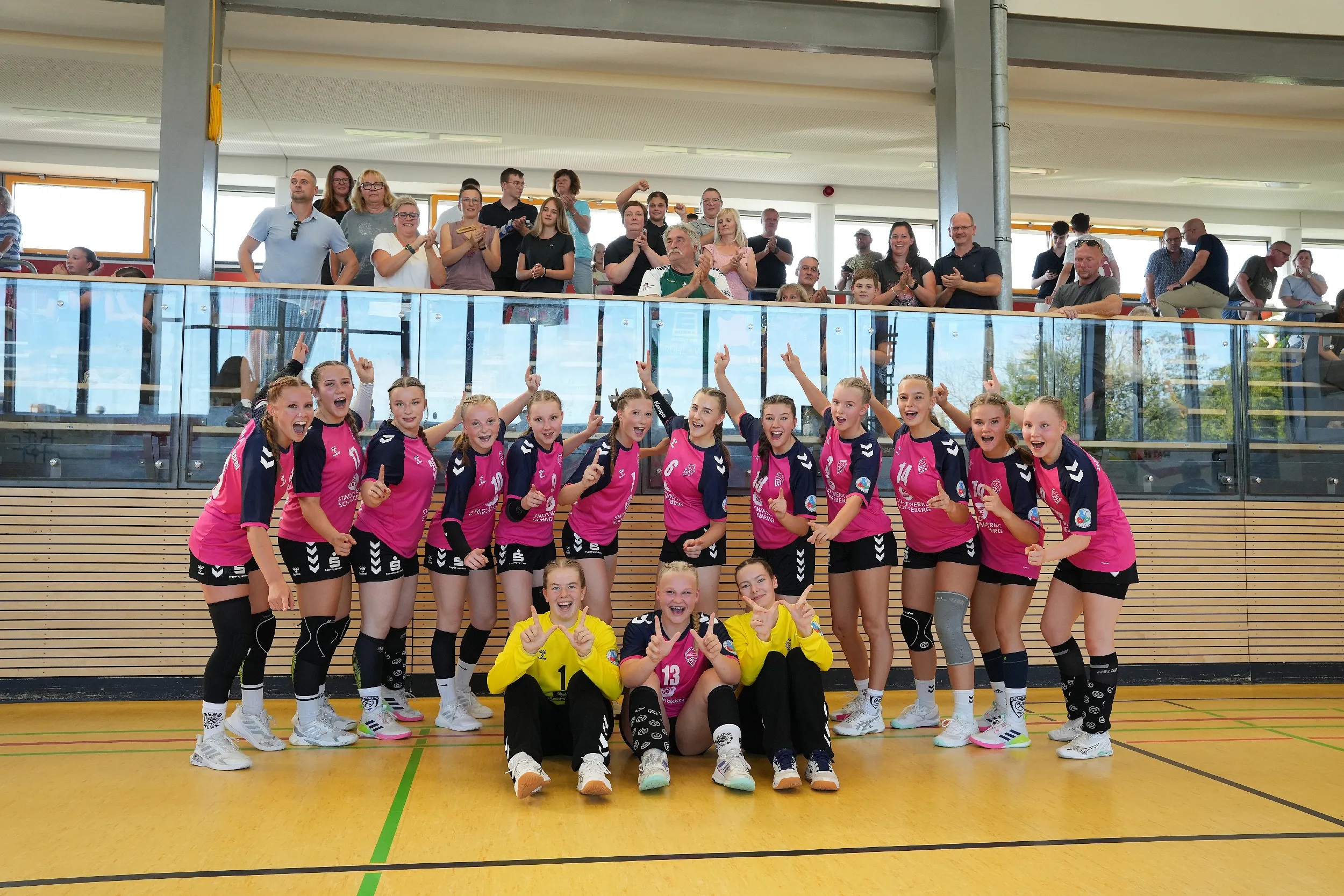 B-Jugend legt Nervosität ab und startet erfolgreich in die MHV Saison