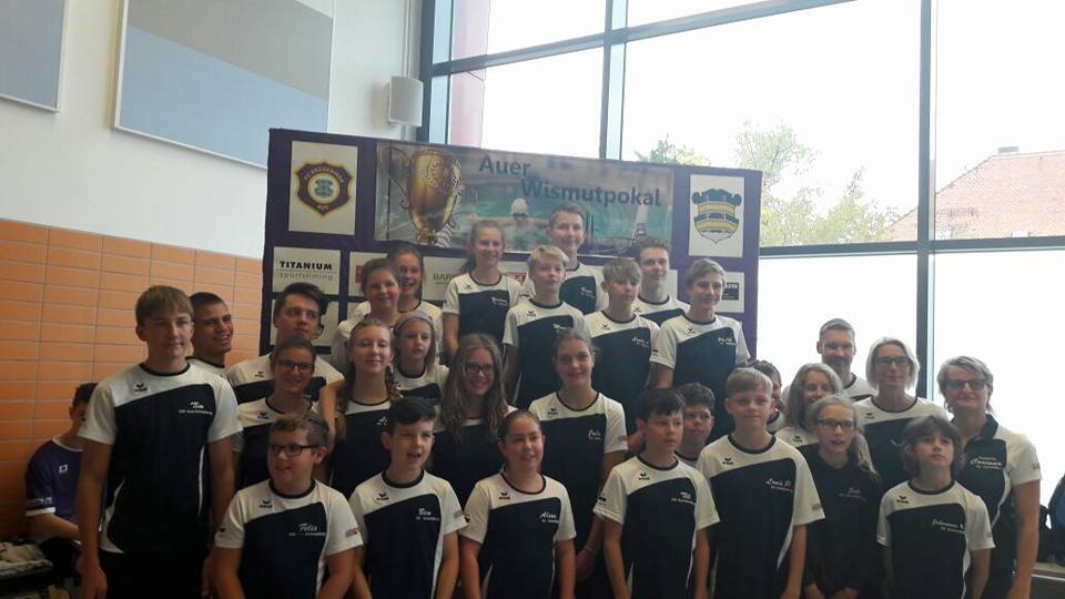 SV Schneeberg Abt. Schwimmen beim Auer Wismutpokal