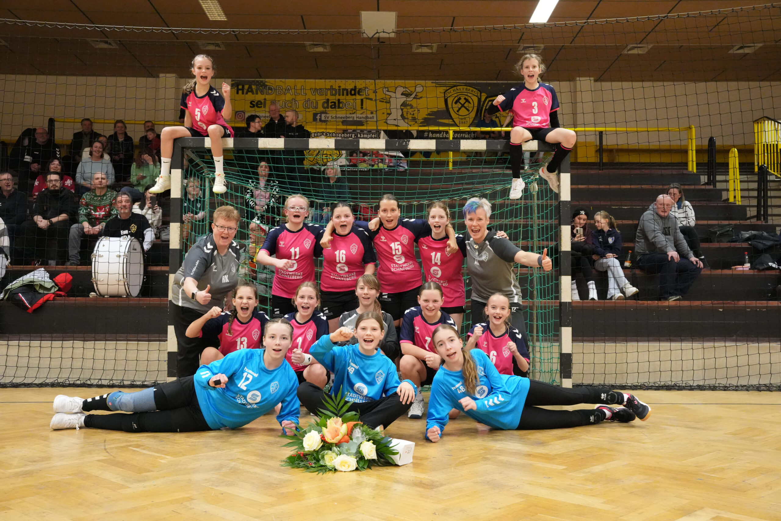 Nikolaus belohnt unsere D-Mädels mit 2 Punkten